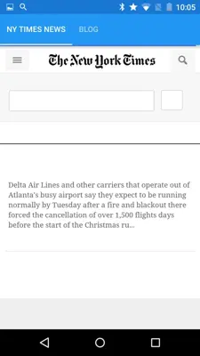 NY Times News android App screenshot 0